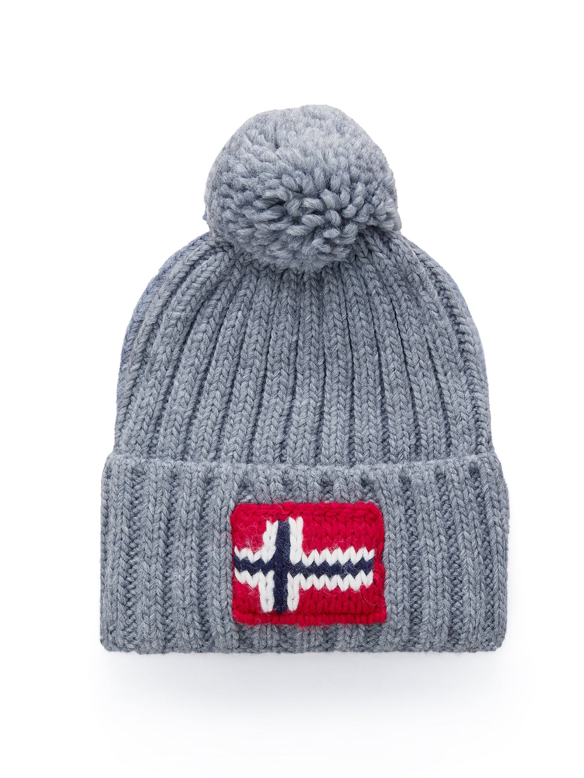 Napapijri Semiury Wool Blend Beanie - Medium Grey