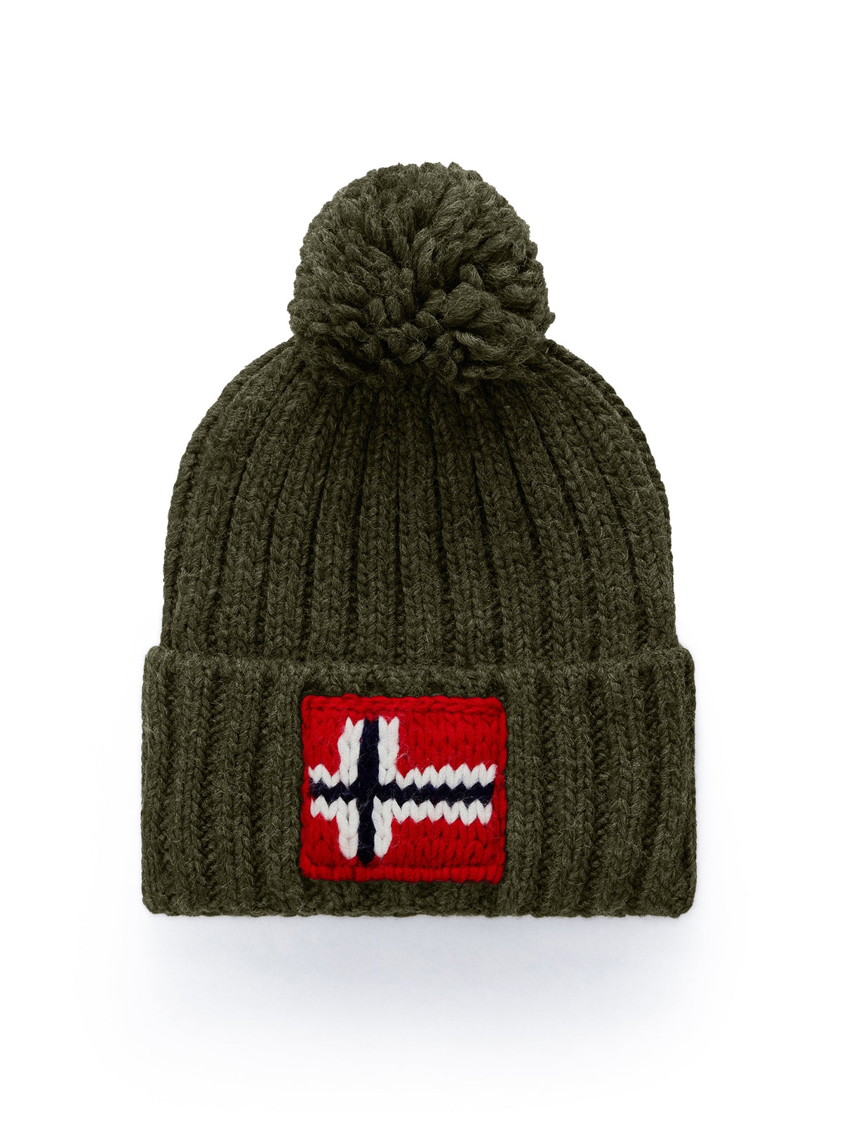 Napapijri Semiury Wool Blend Beanie - Olive Night