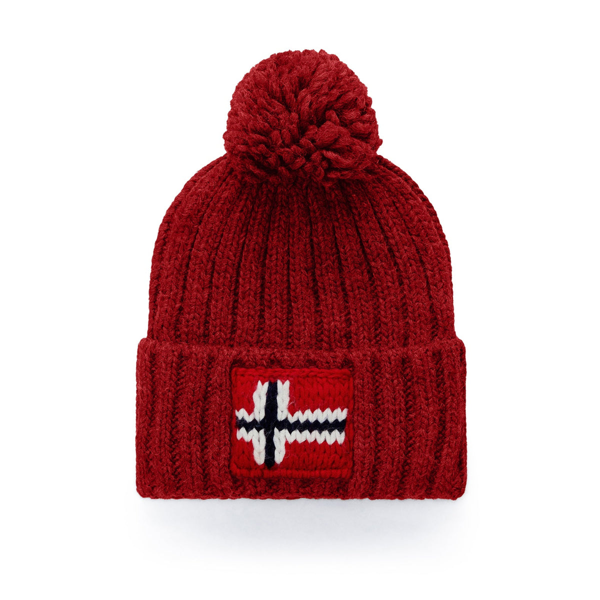 Napapijri Semiury Wool Blend Beanie - Haute Red