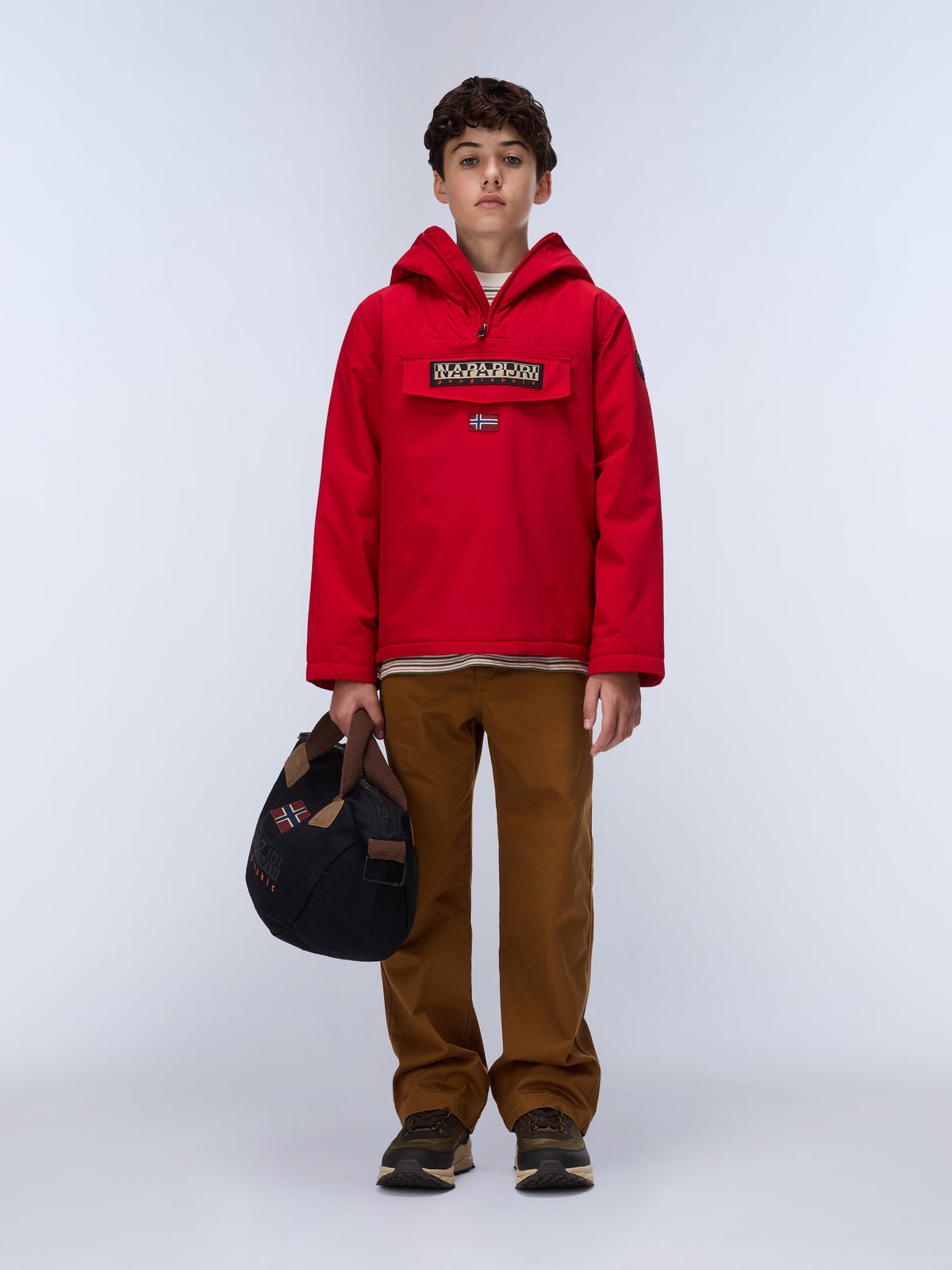 Napapijri Rainforest Winter 3 Youths Jacket - Haute Red