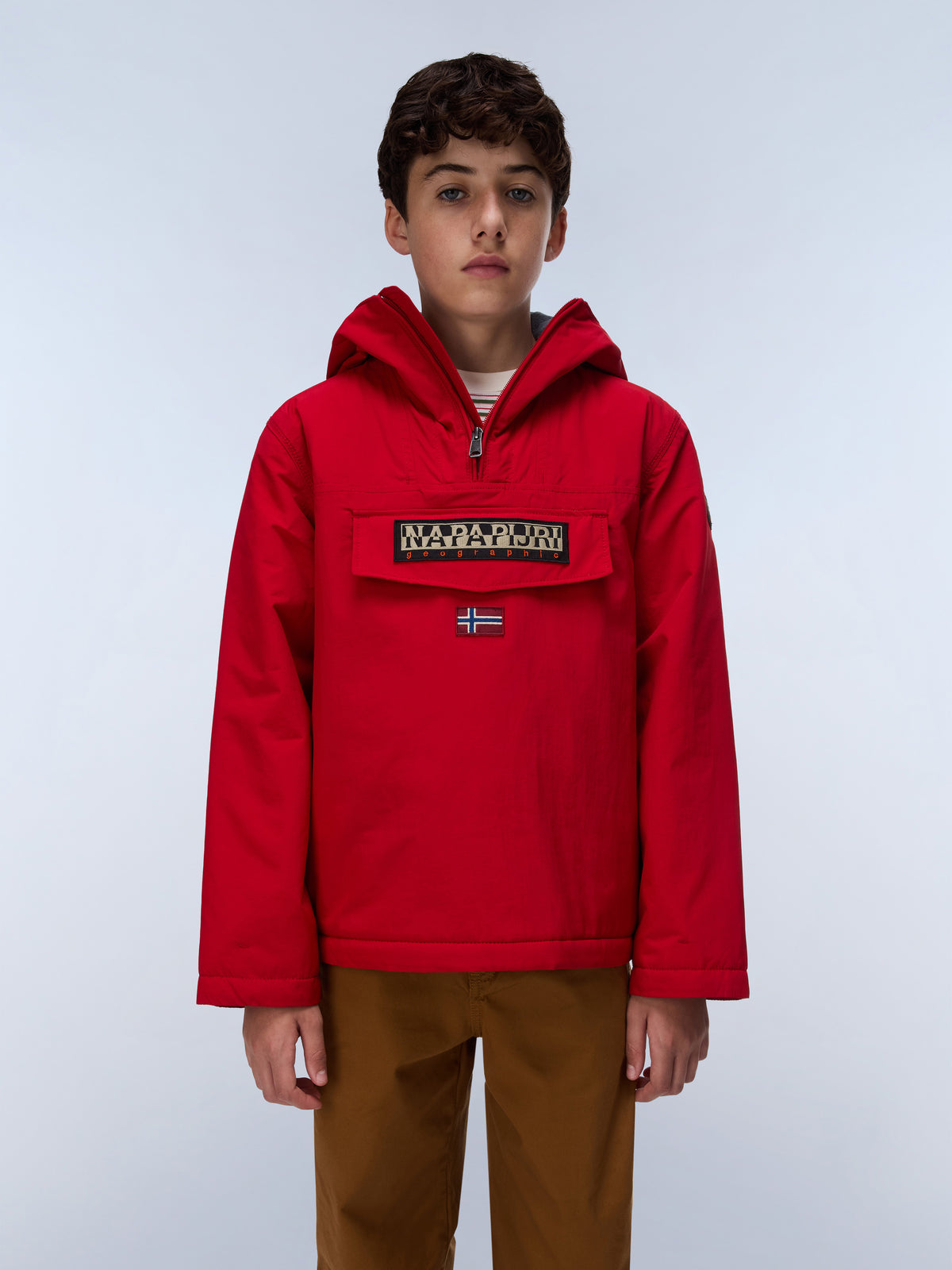 Napapijri Rainforest Winter 3 Youths Jacket - Haute Red