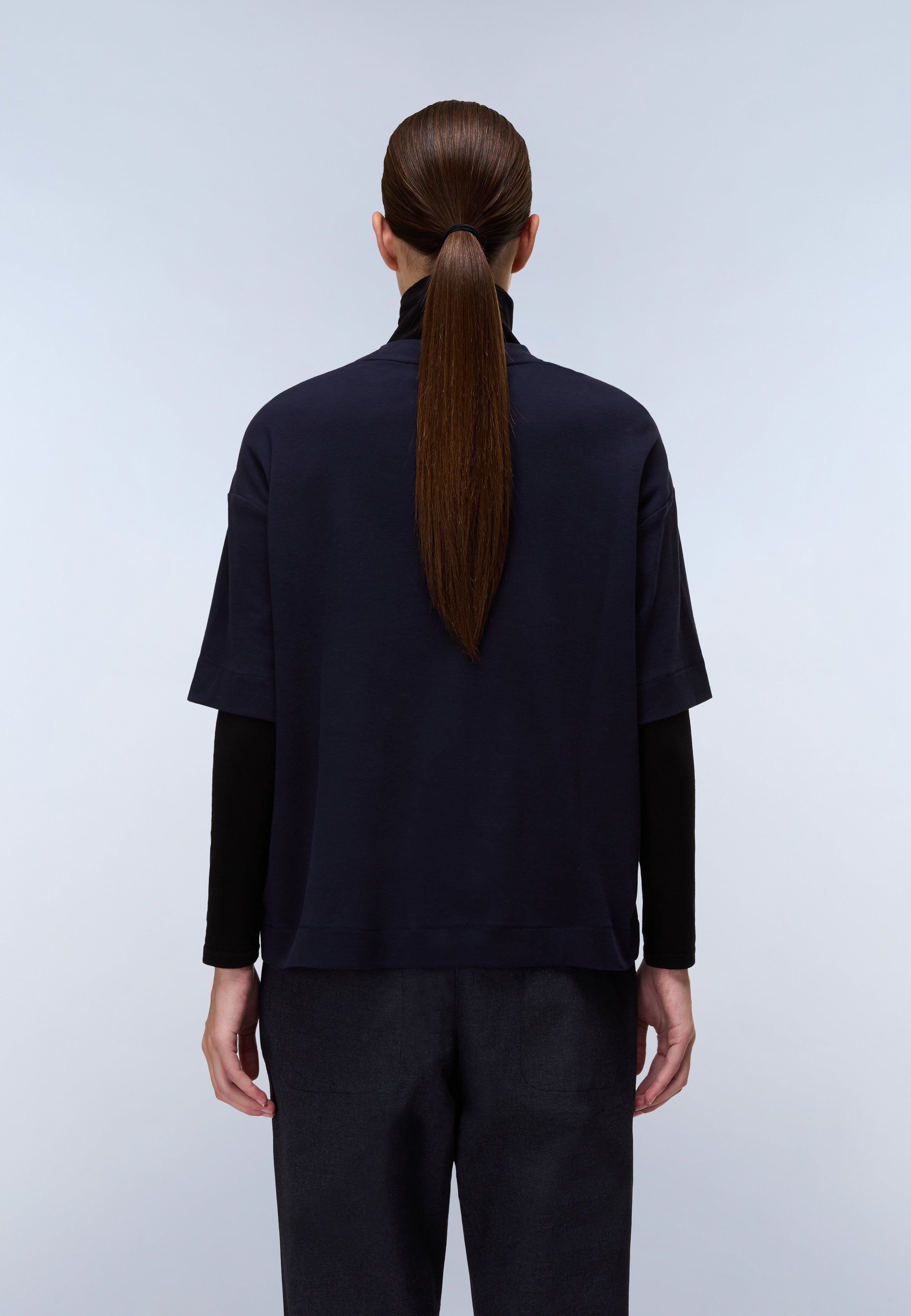 NAPAPIJRI IRTO WOMENS SHORT SLEEVE T-SHIRT - BLU MARINE