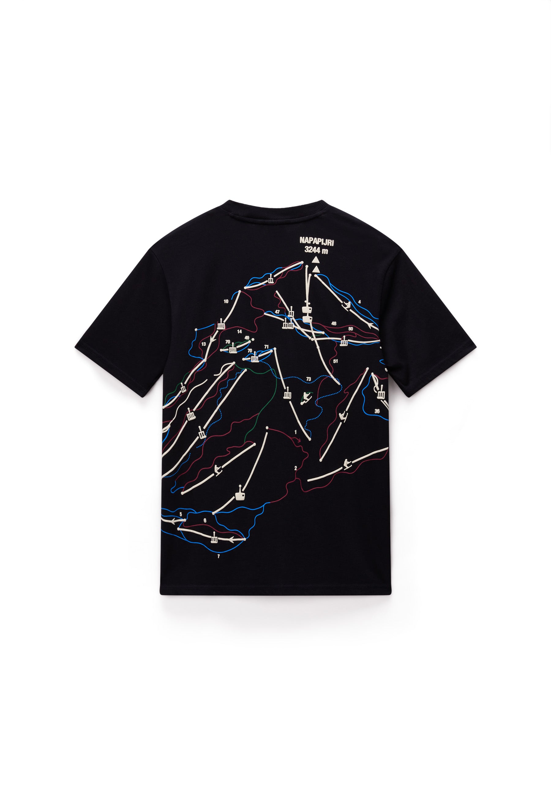 NAPAPIJRI S-FIEMME SHORT SLEEVE T-SHIRT - BLACK