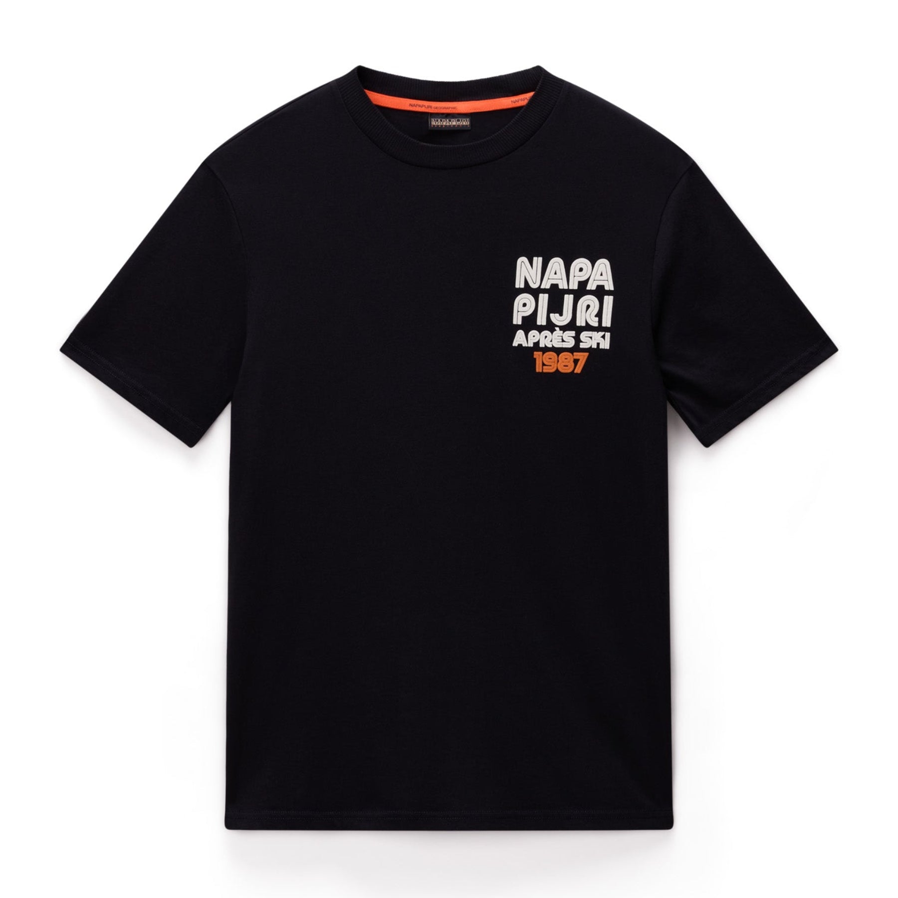 Napapijri S-Fiemme Short Sleeve T-Shirt - Black