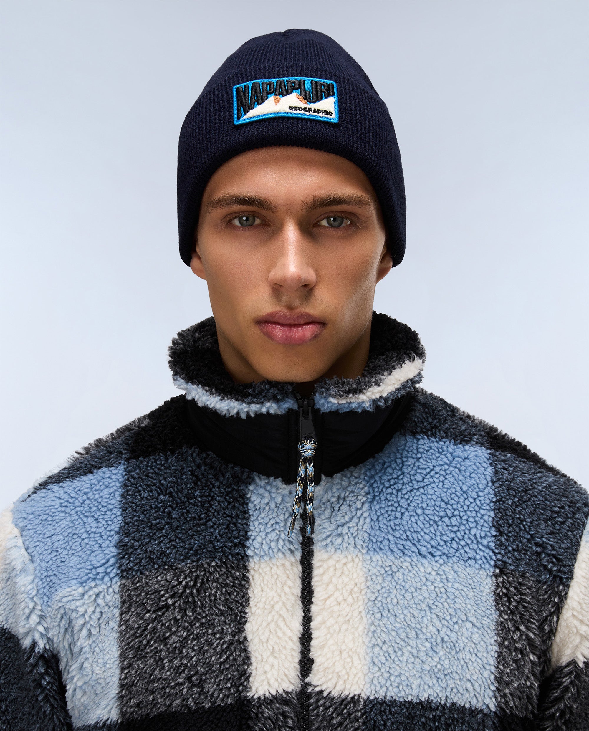 NAPAPIJRI F-MONTEPIANA BEANIE - BLU MARINE