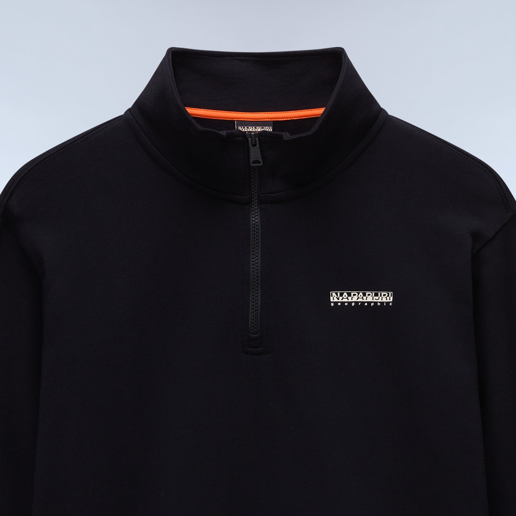 Napapijri Small Box Half-Zip Sweatshirt - Black Beauty