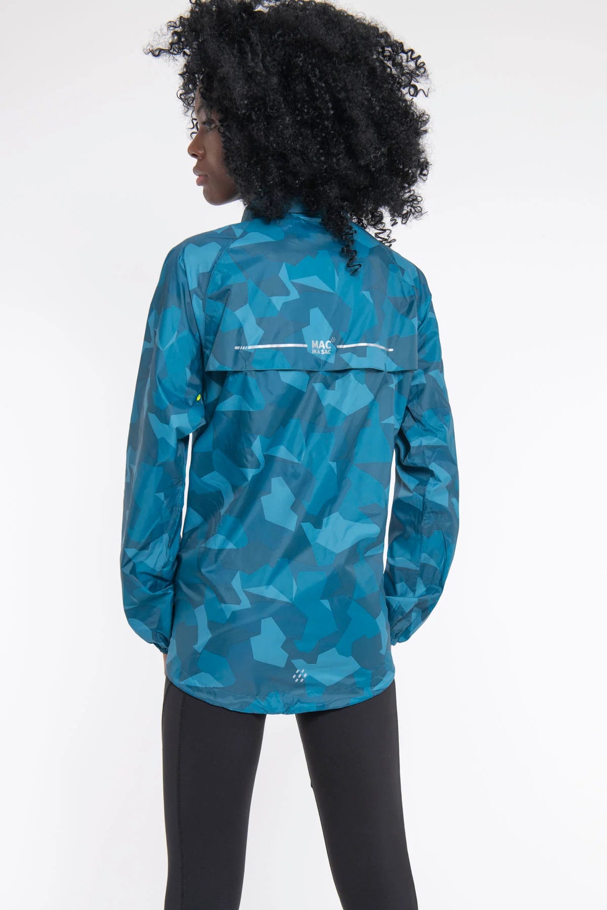 MAC IN A SAC ORIGIN II EDITION PACKABLE WATERPROOF JACKET - TEAL CAMO