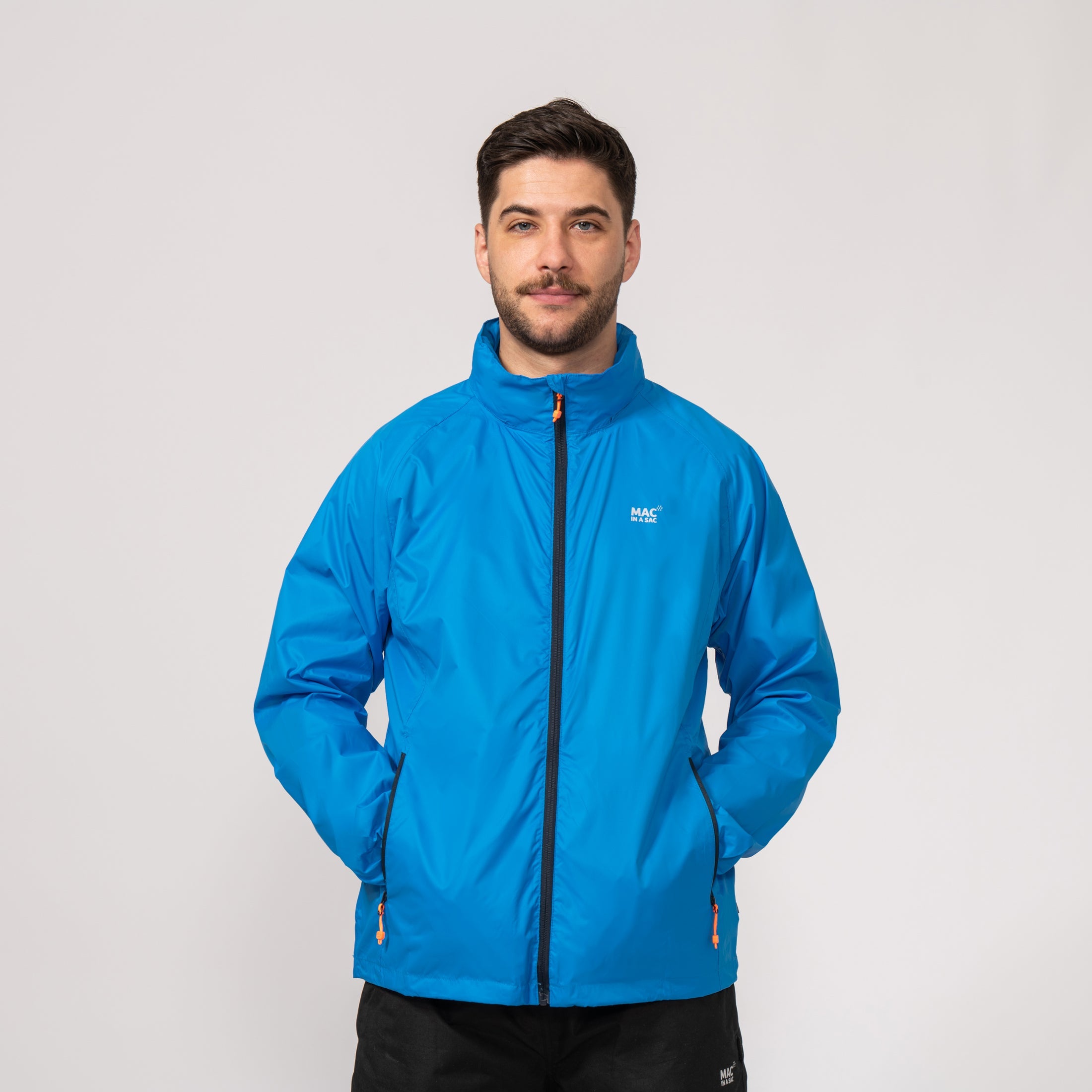 Mac In A Sac Origin II Packable Waterproof Jacket - Ocean Blue