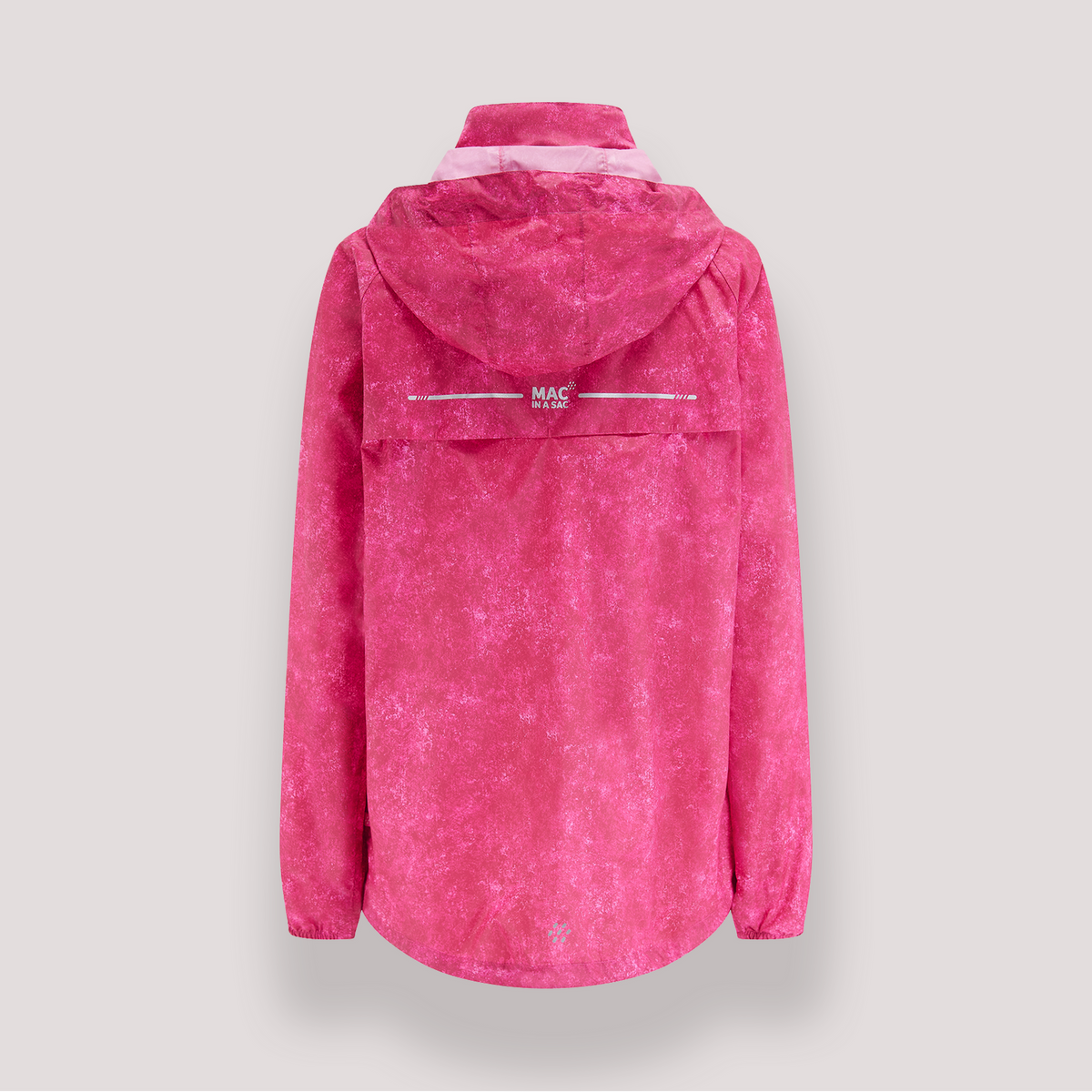 Mac In A Sac Origin II Edition Packable Waterproof Jacket - Pink Etch