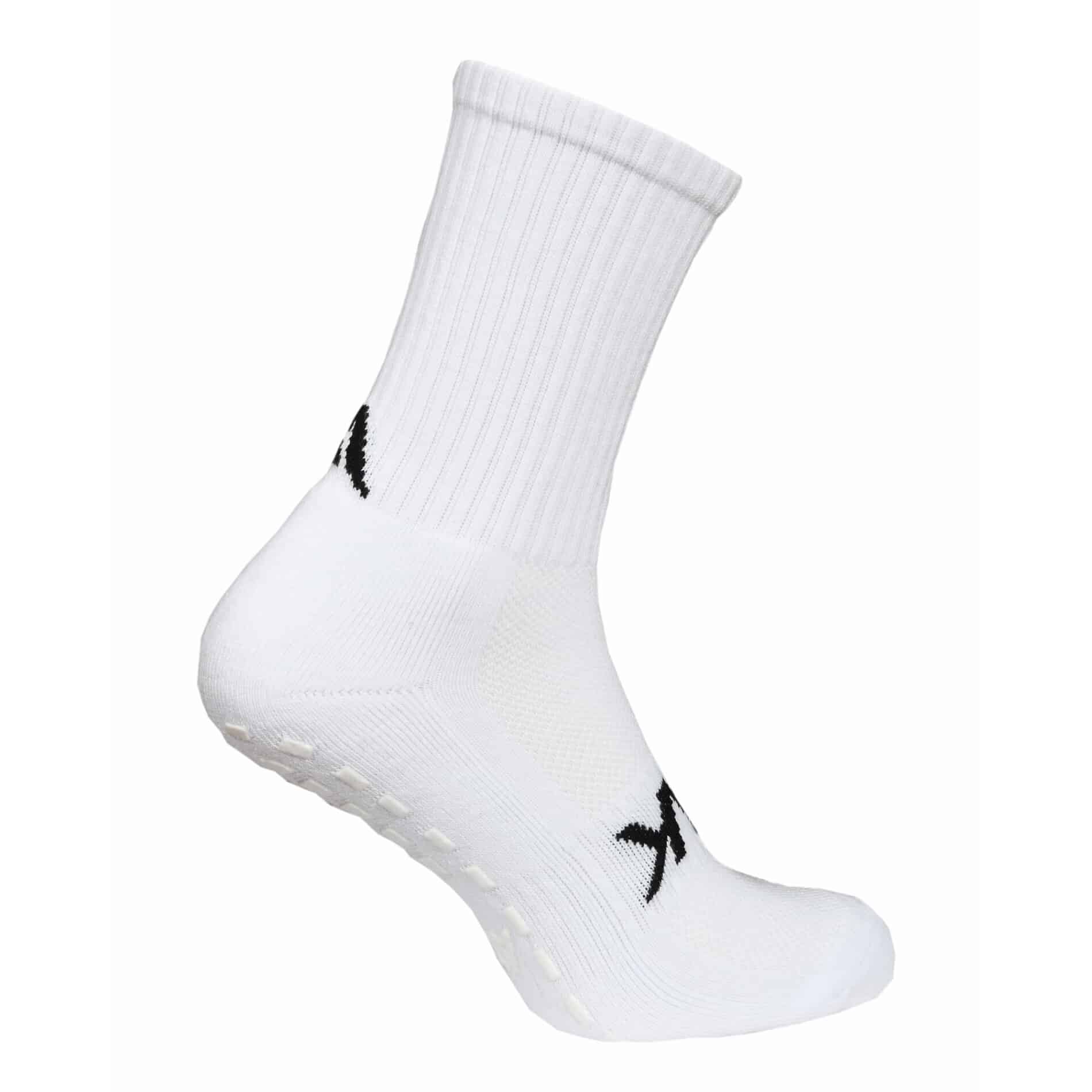 ATAK SHOX GRIP MIDLEG SOCKS - WHITE