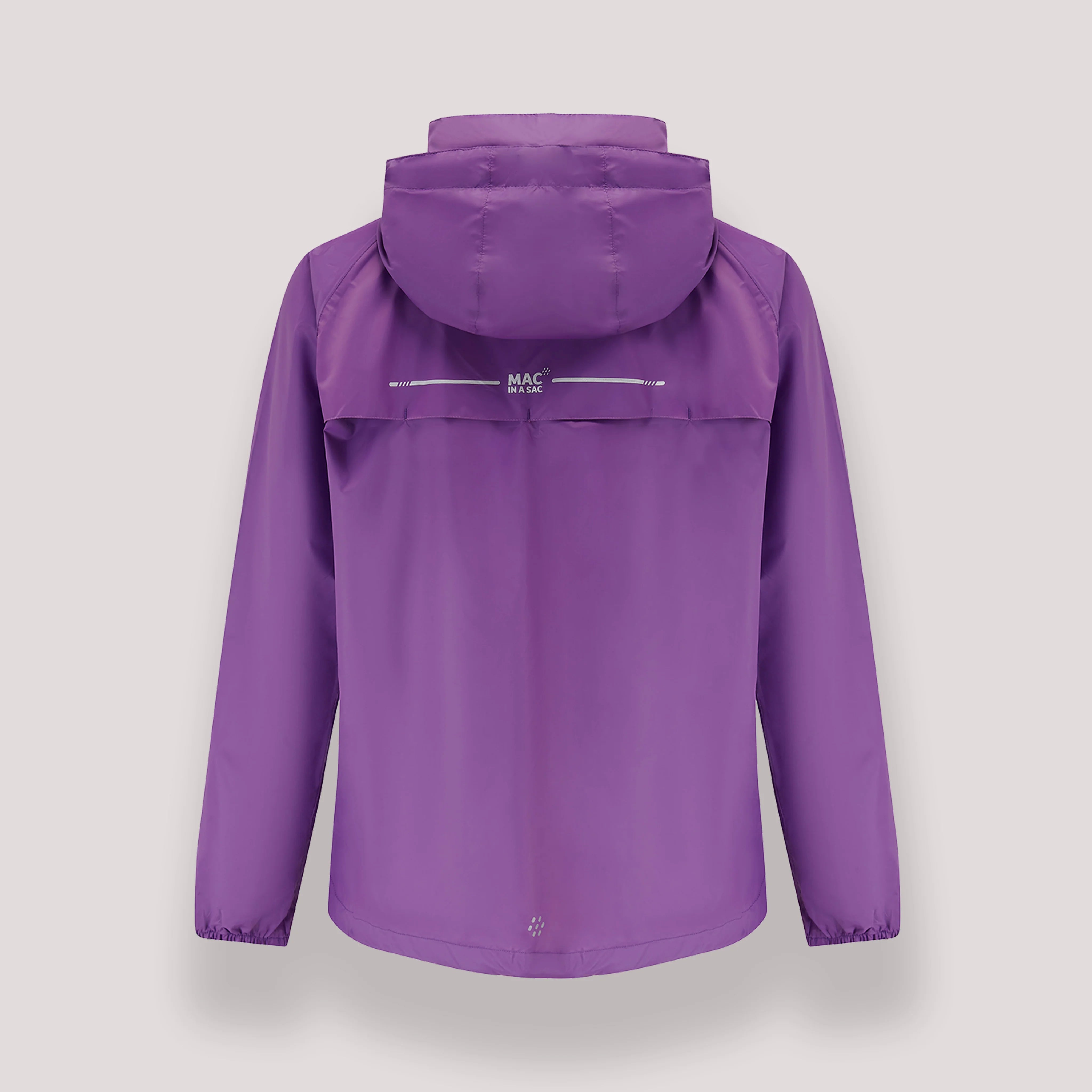 MAC IN A SAC ORIGIN II EDITION PACKABLE WATERPROOF JACKET - PURPLE