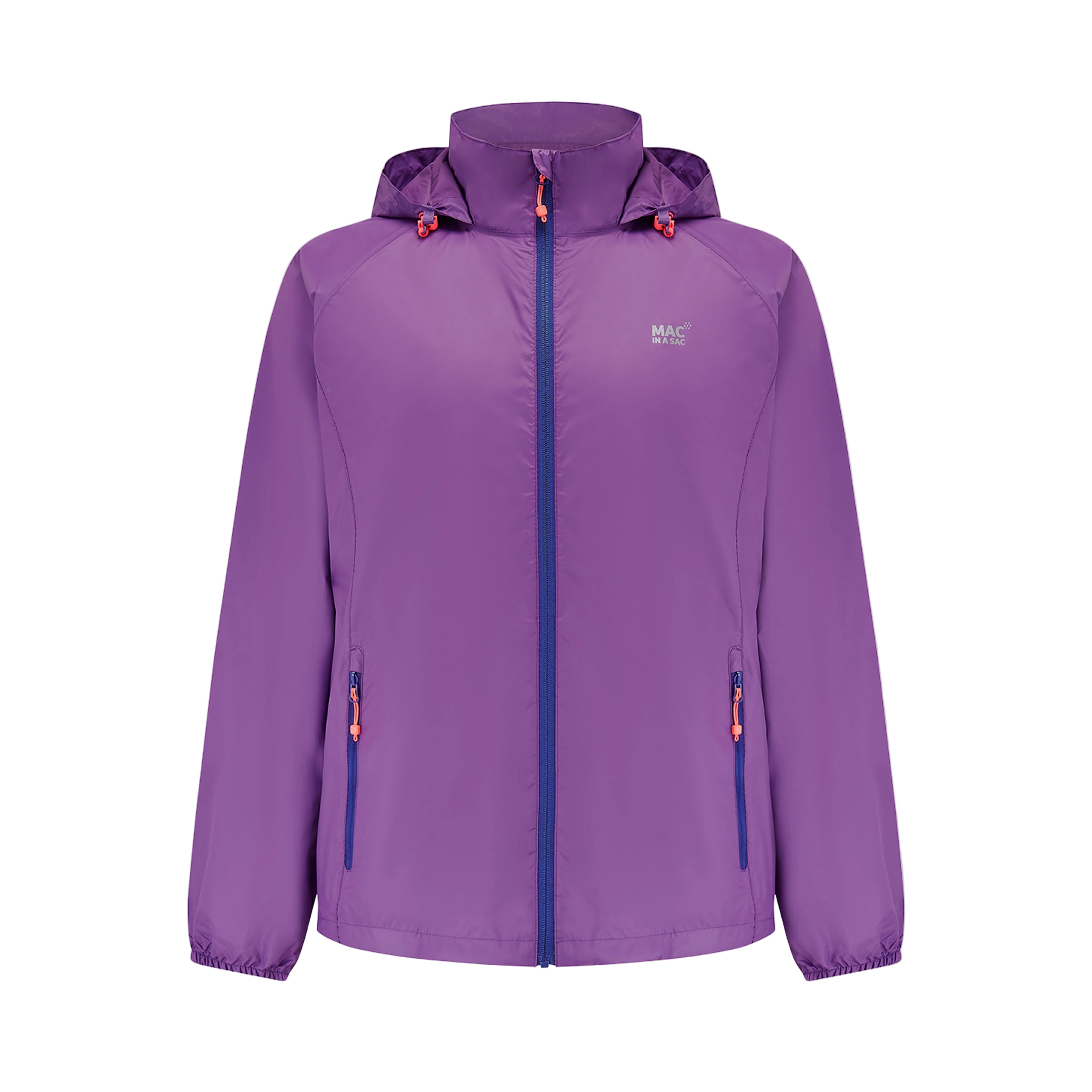 MAC IN A SAC ORIGIN II EDITION PACKABLE WATERPROOF JACKET - PURPLE