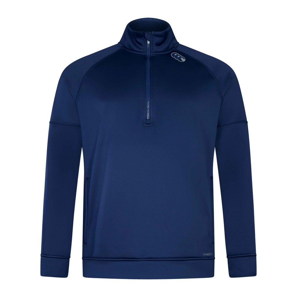 CANTERBURY 1/2 ZIP THERMOREG FLEECE - NAVY