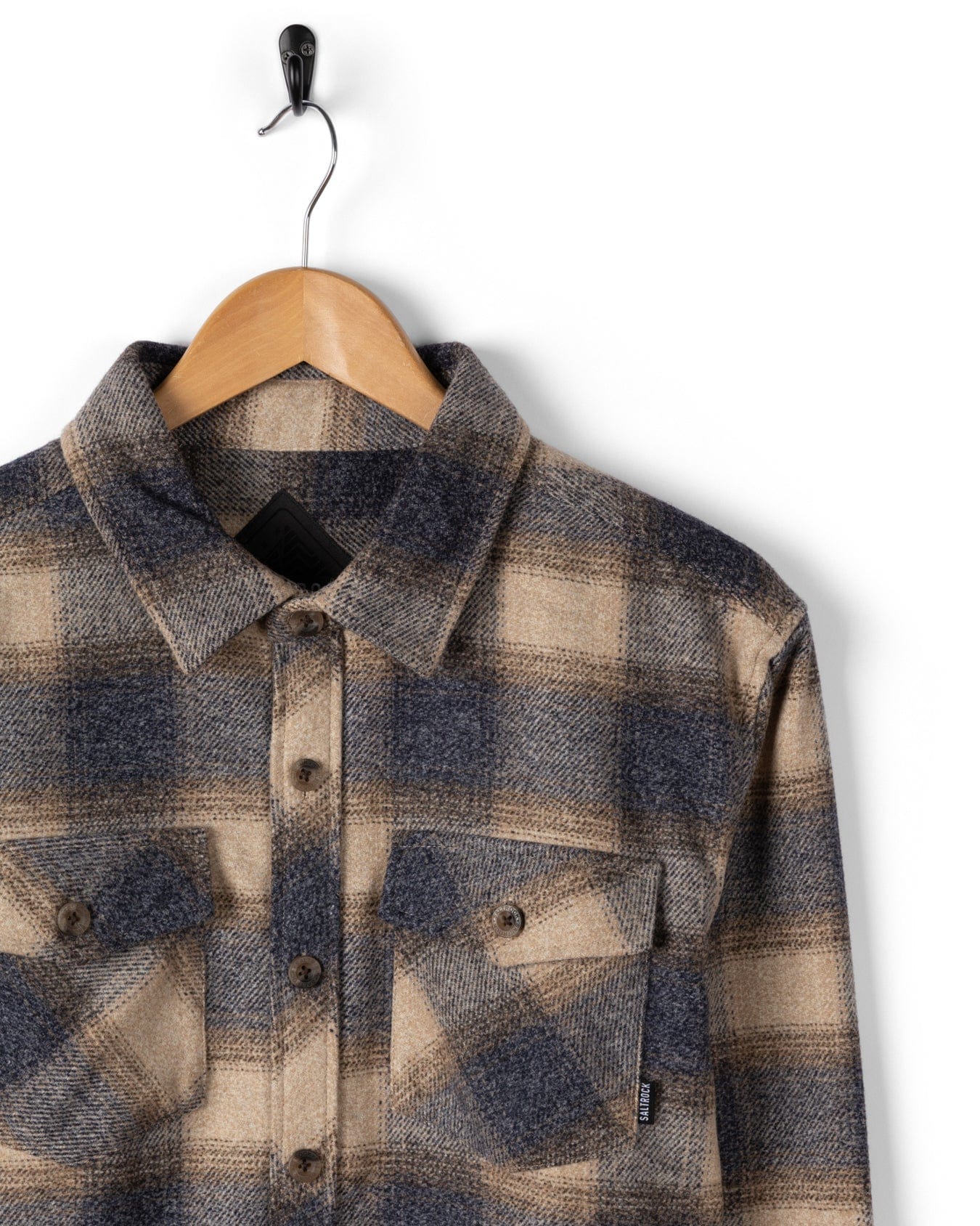 SALTROCK WILFRED MENS CHECK FLANNEL SHIRT