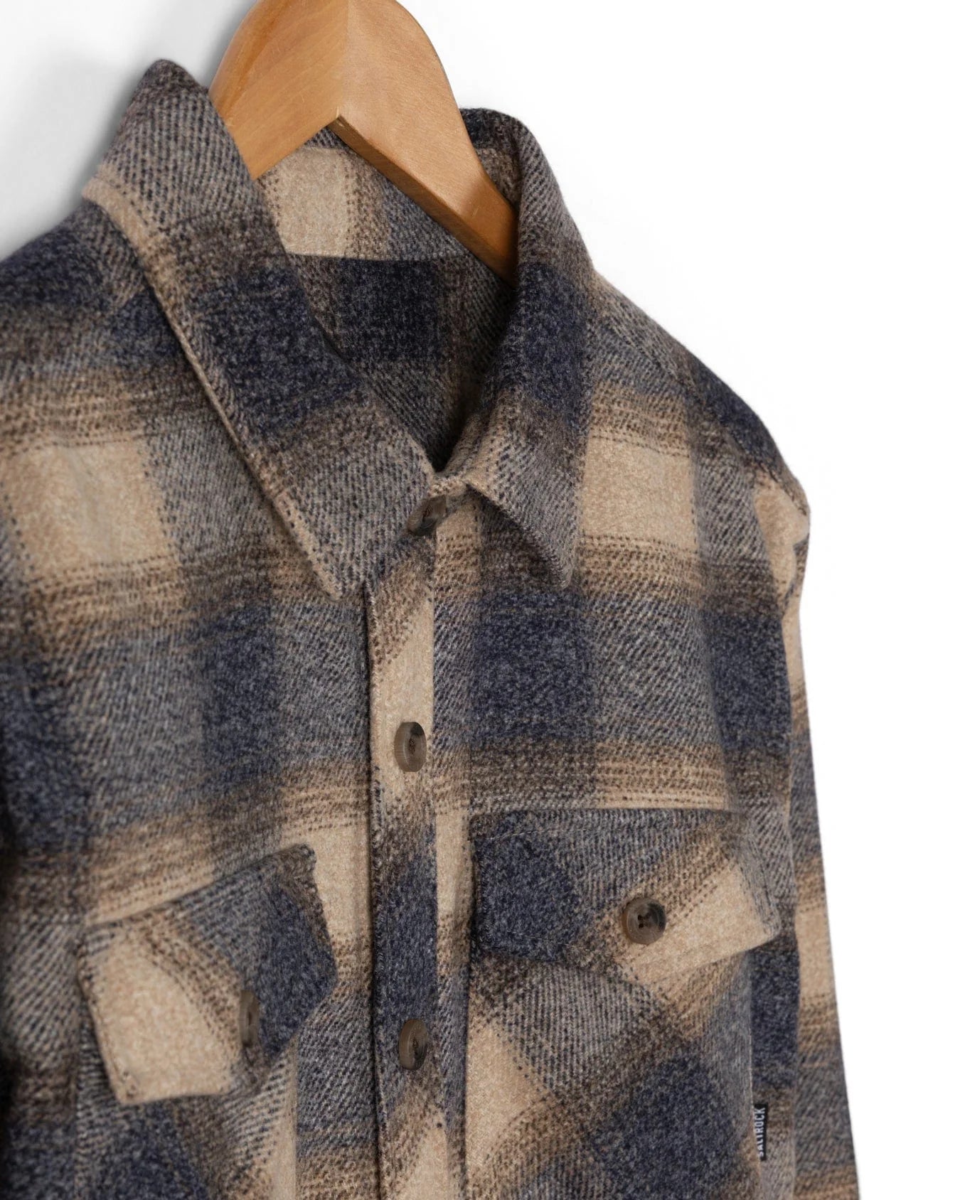 SALTROCK WILFRED MENS CHECK FLANNEL SHIRT