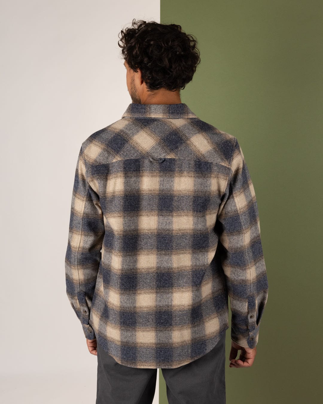SALTROCK WILFRED MENS CHECK FLANNEL SHIRT