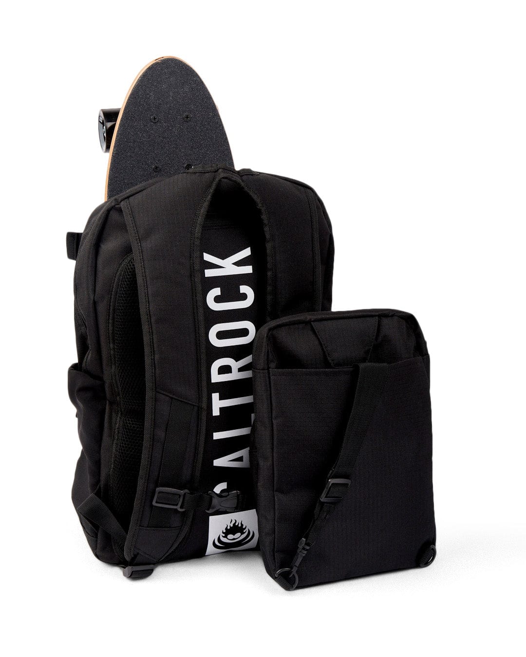 SALTROCK SKATEPACK PRO 2IN1 BACKPACK - BLACK