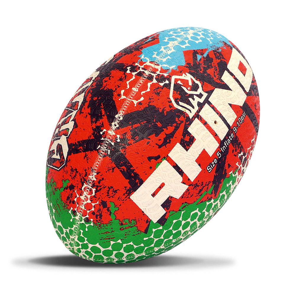 RHINO GRAFFITI RUGBY BALL