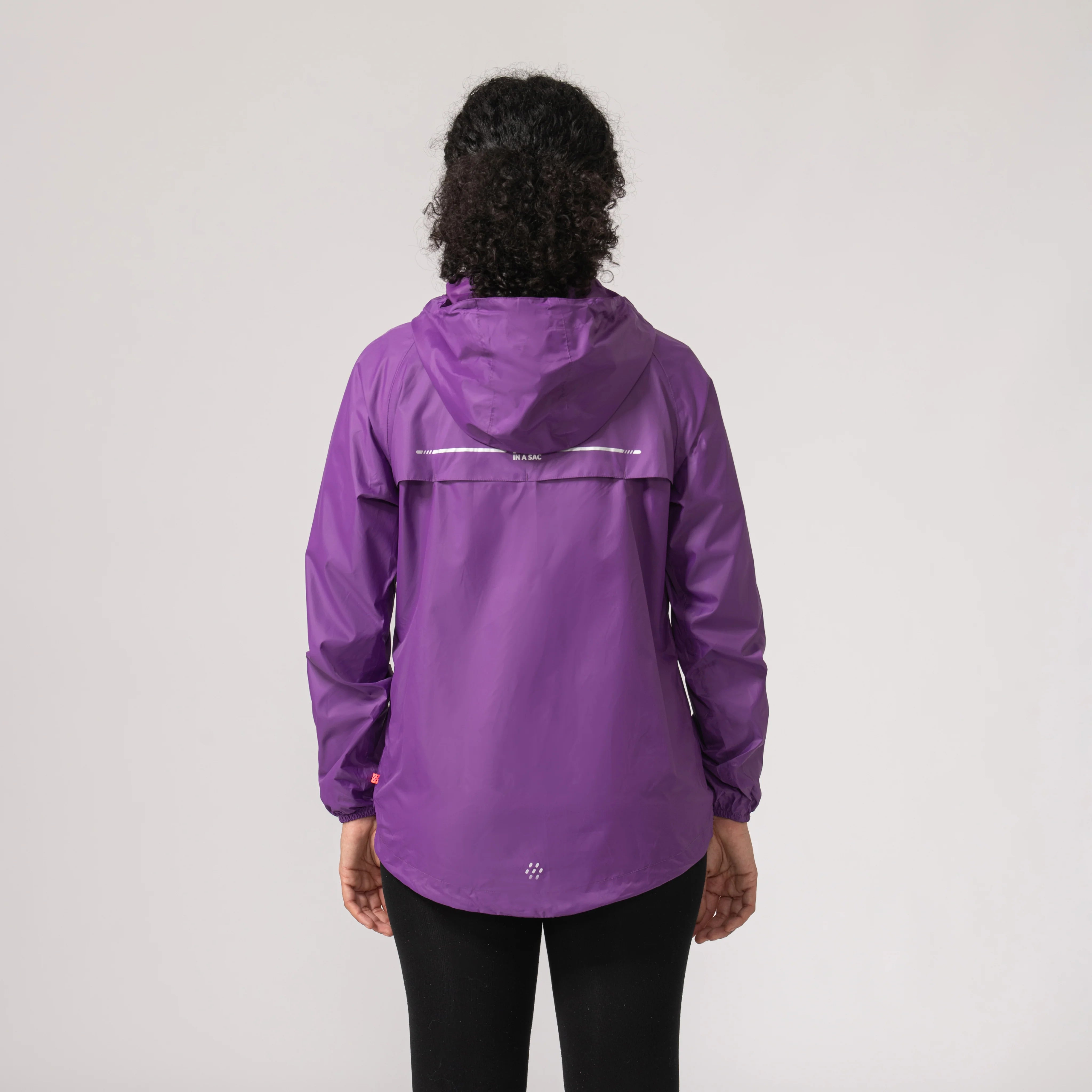 MAC IN A SAC ORIGIN II EDITION PACKABLE WATERPROOF JACKET - PURPLE