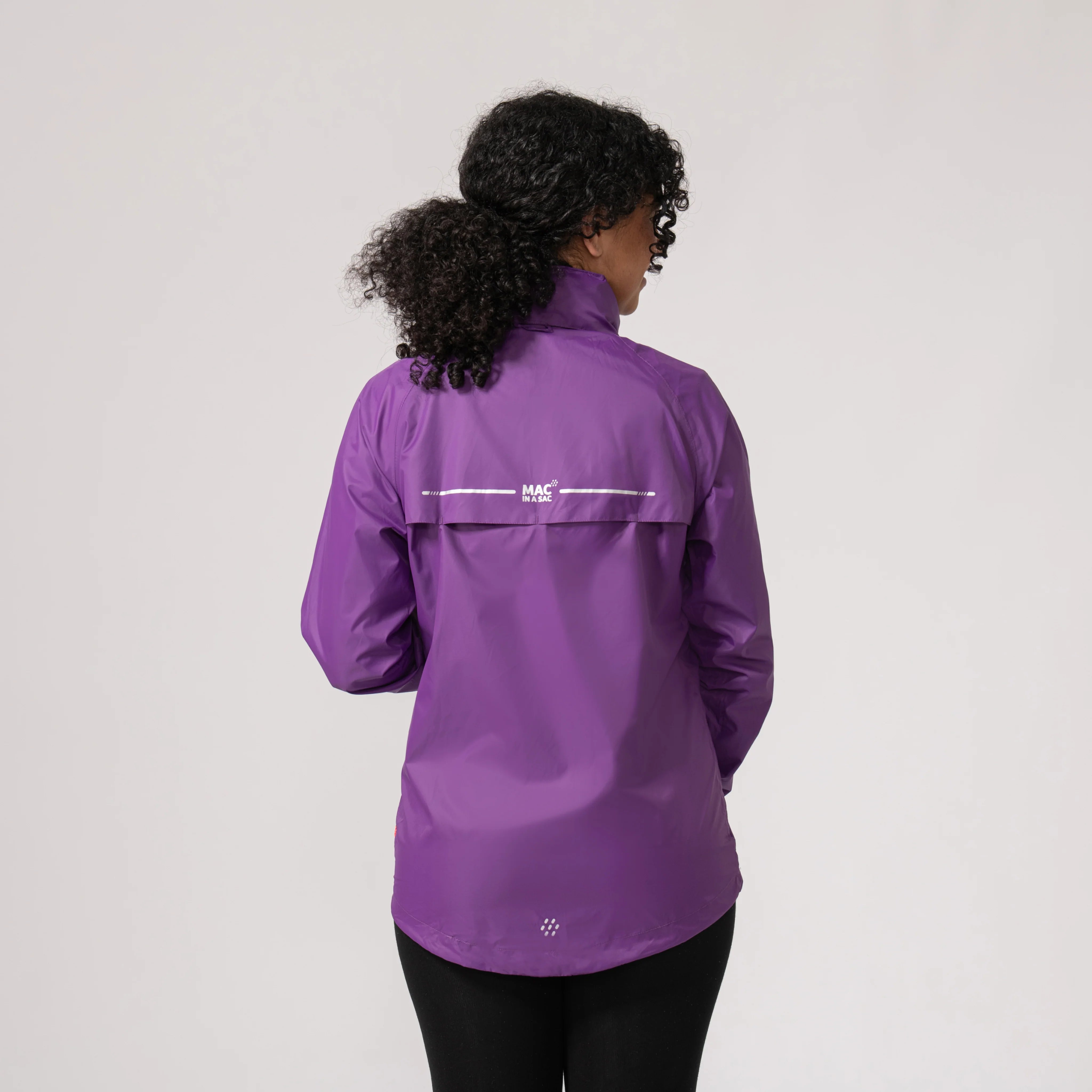 MAC IN A SAC ORIGIN II EDITION PACKABLE WATERPROOF JACKET - PURPLE