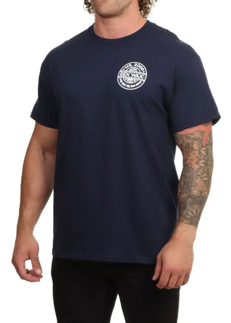 SEXWAX SUNRISE TEE - NAVY