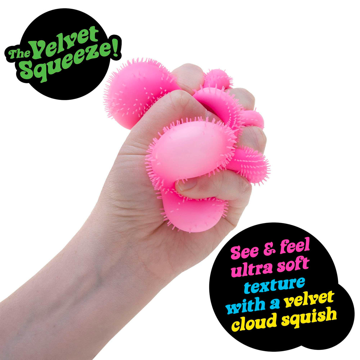 NeeDoh Fuzz Ball Flower Power
