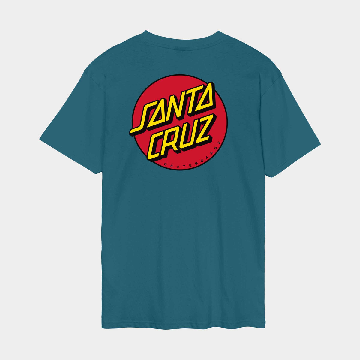 Santa Cruz Classic Dot Chest T-Shirt - Teal