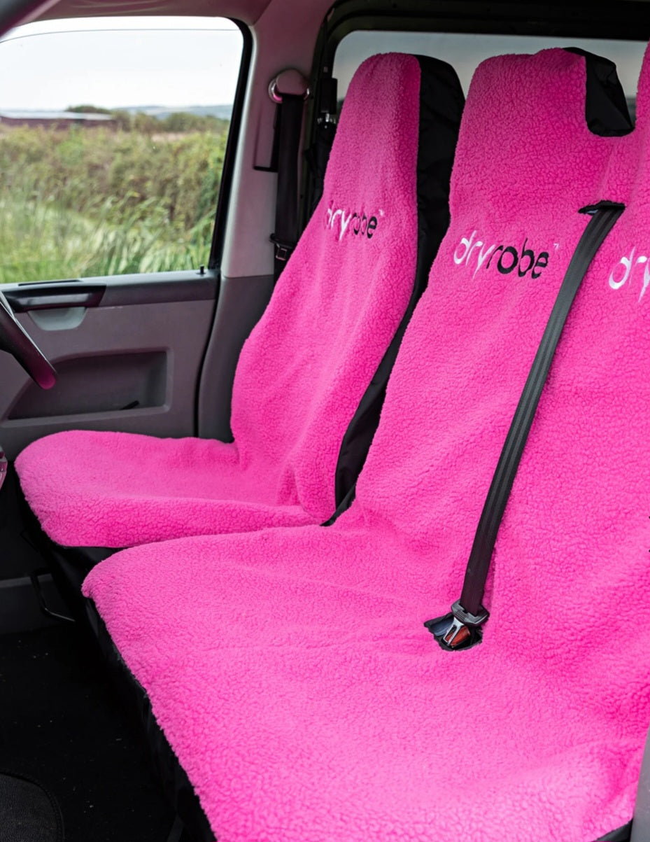 dryrobe® CAR SEAT COVER PINK