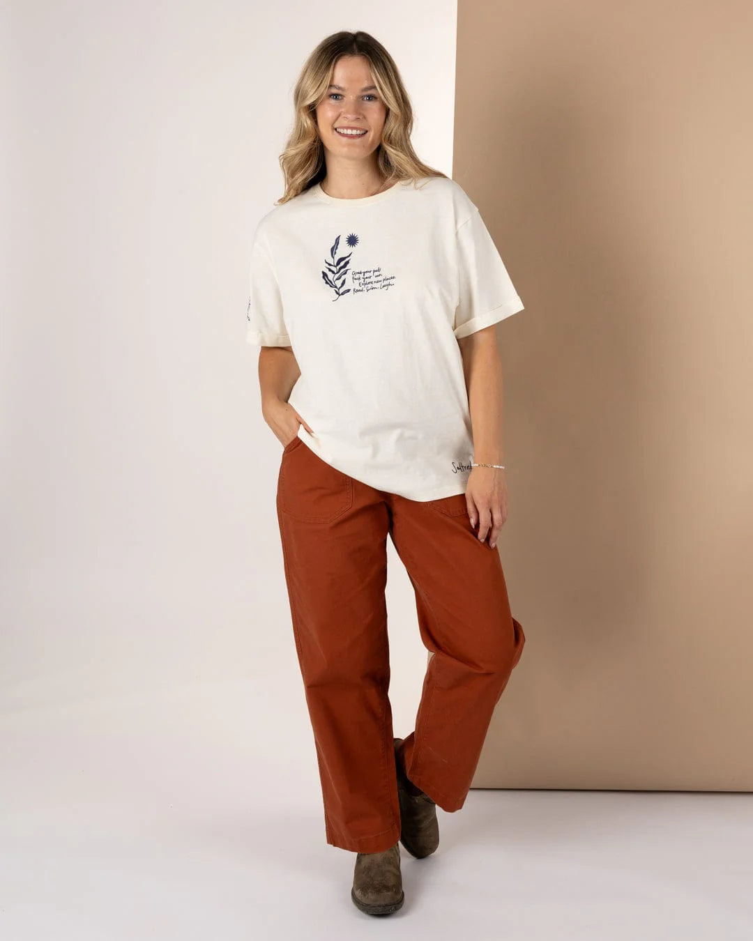 SALTROCK DALA WOMENS OVERSIZED T-SHIRT