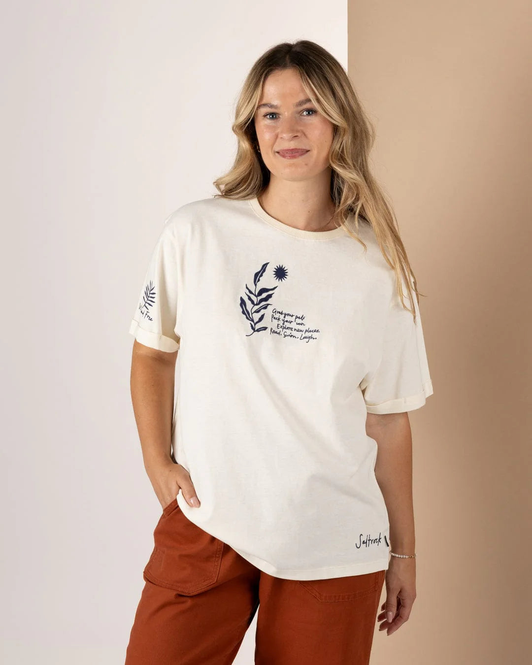 SALTROCK DALA WOMENS OVERSIZED T-SHIRT