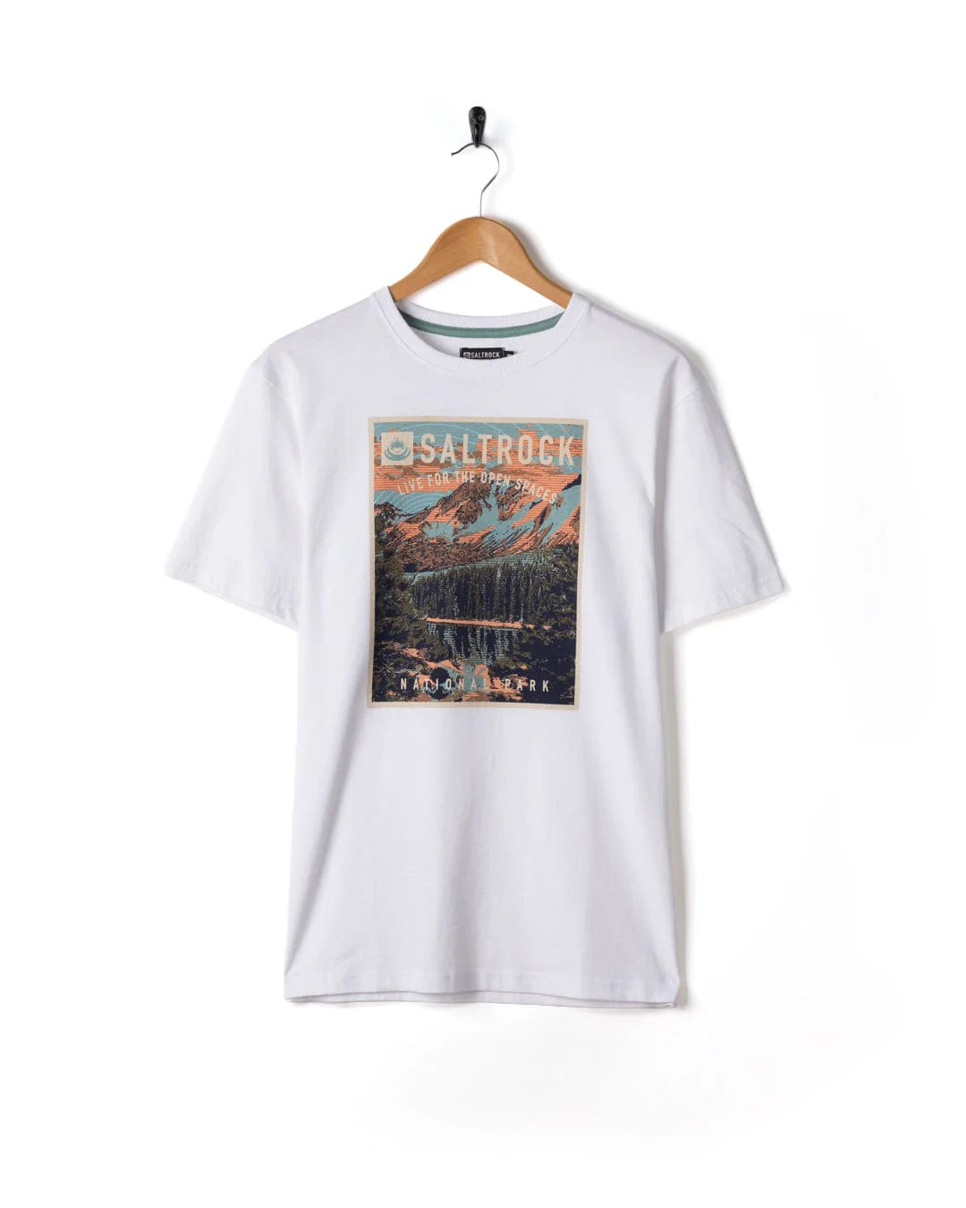 SALTROCK NATIONAL PARK T-SHIRT - WHITE