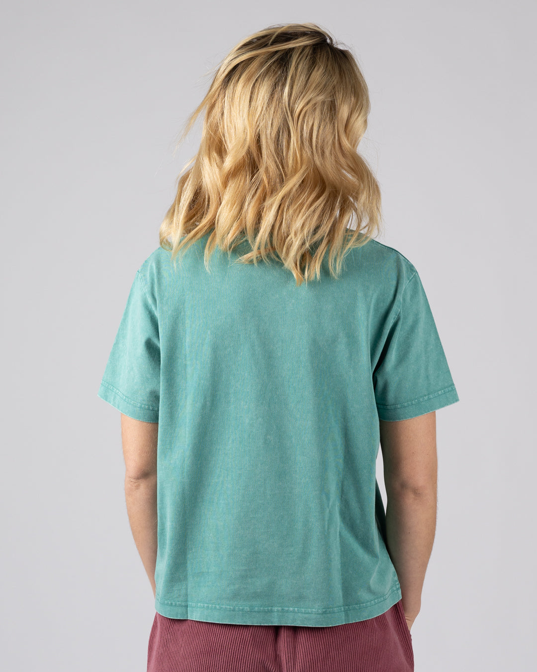 Saltrock Last Light - Womens Boxy Short Sleeve T-Shirt - Blue