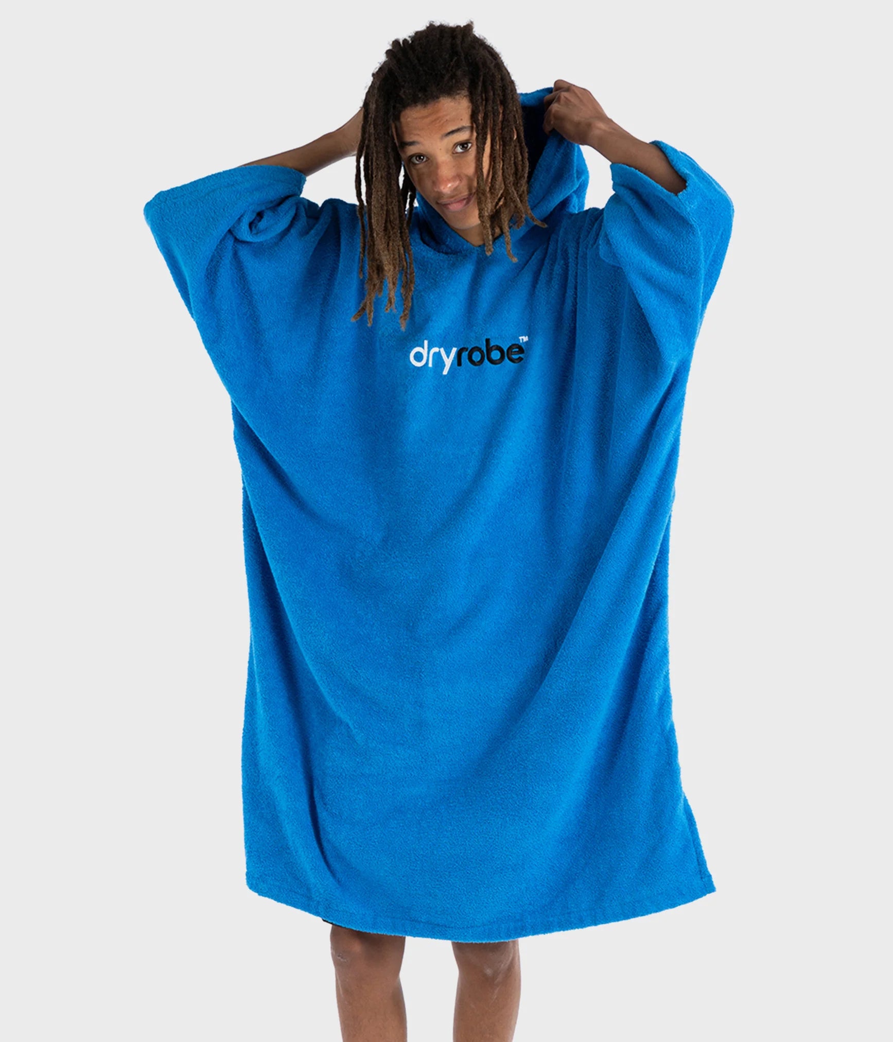ORGANIC TOWEL dryrobe® - COBALT BLUE
