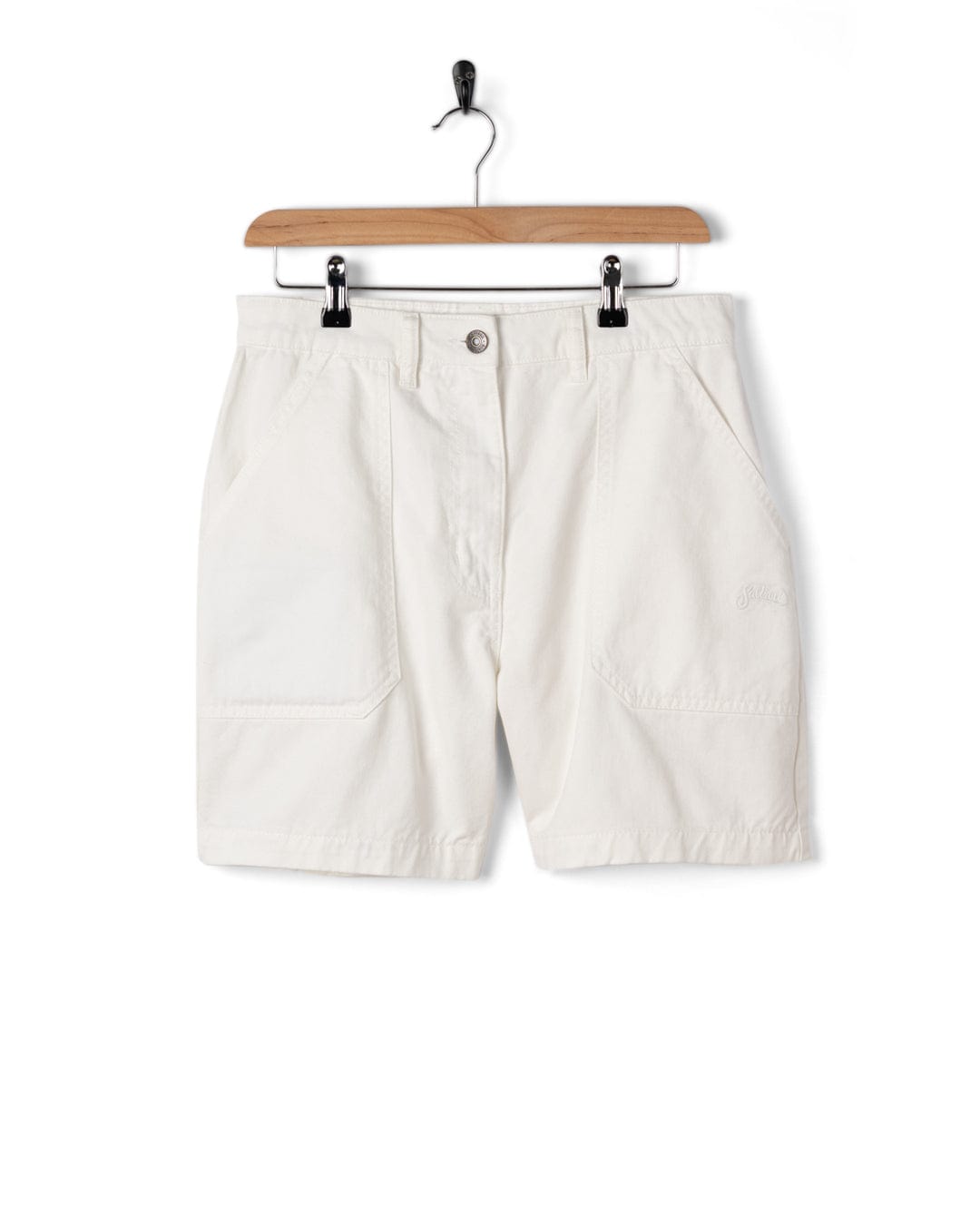 SALTROCK 'OGDEN' WOMENS LONGLINE CHINO SHORT