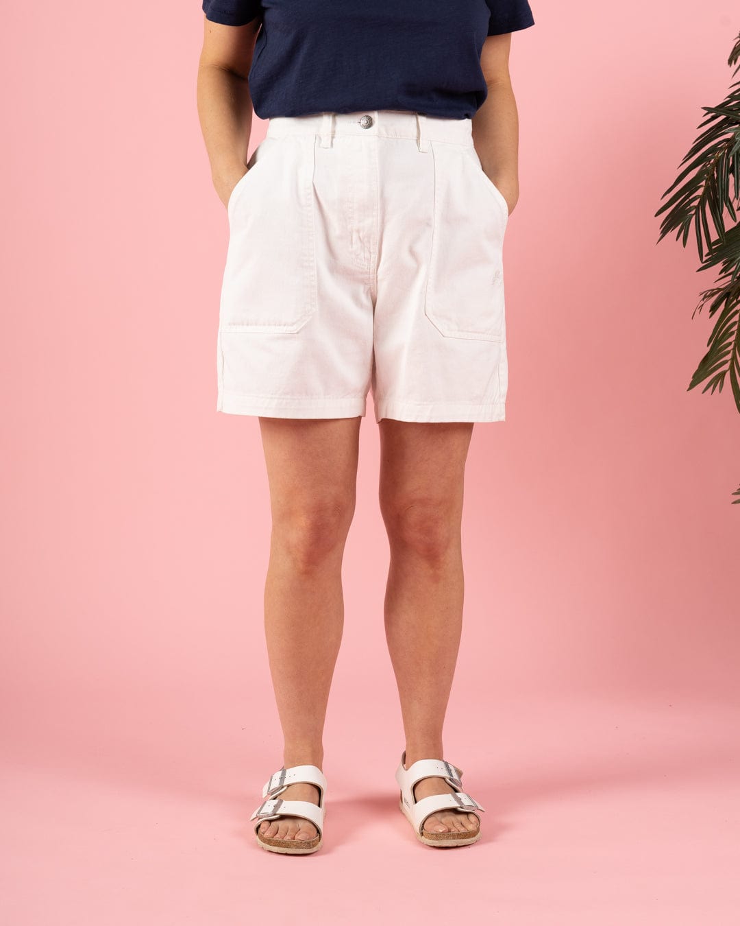 SALTROCK 'OGDEN' WOMENS LONGLINE CHINO SHORT