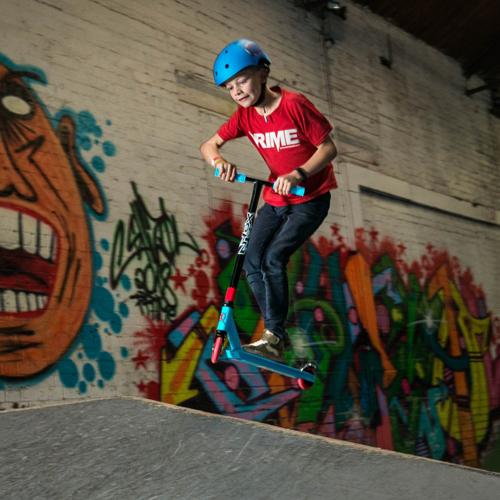 XOOTZ STUNT SCOOTER - SLASHER BLUE