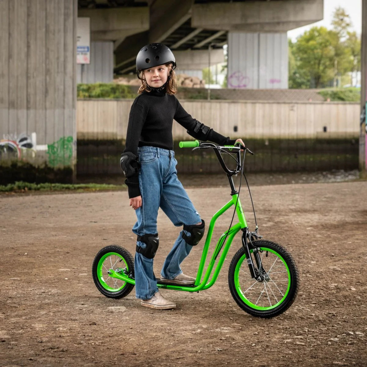 Xootz BMX Scooter - Green