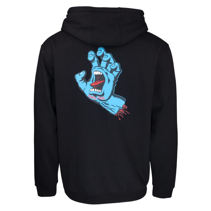 Santa Cruz Screaming Hand Hoodie - Black