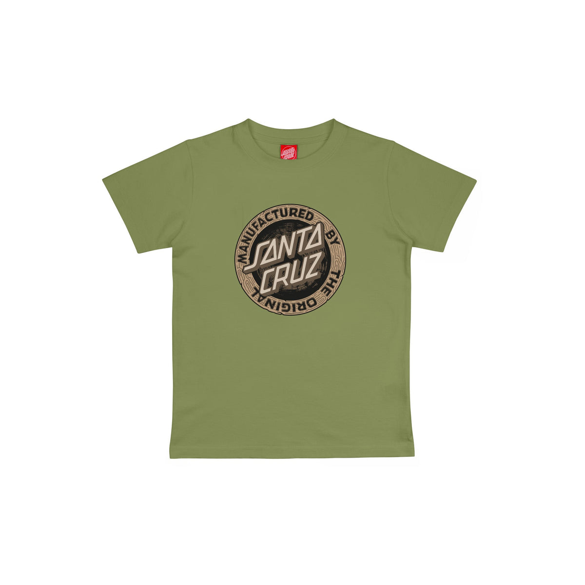 Santa Cruz Youth Carved Mfg T-Shirt - Iguana