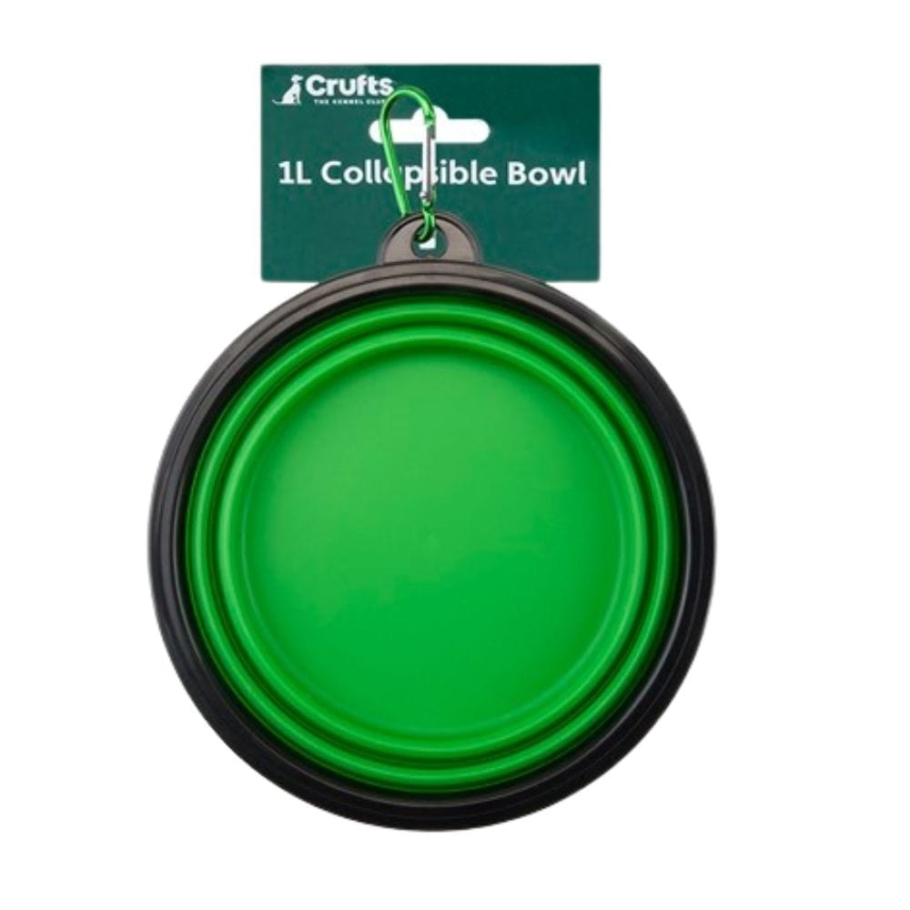 CRUFTS COLLAPSIBLE PET BOWL