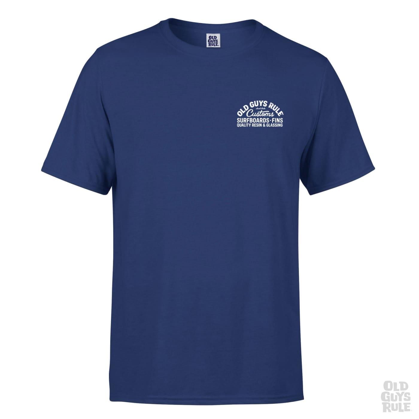 Old Guys Rule 'Custom Surf Shop II' T-Shirt - Metro Blue