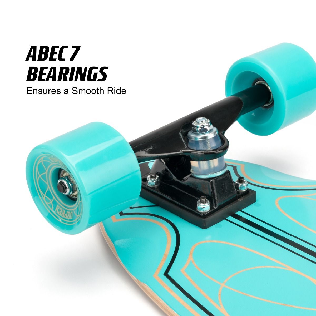 OSPREY 36" CRUISER LONGBOARD - HELIX