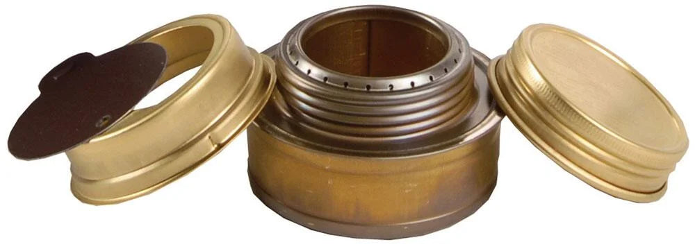 Trangia Spirit Burner with Screw Cap, Washer and Simmer Ring