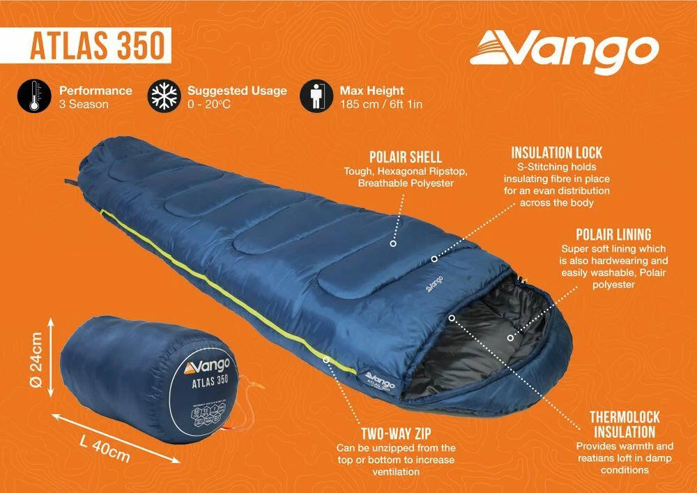 VANGO ATLAS 350 - INK BLUE
