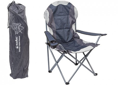 SUMMIT BERKLEY PADDED RELAXER HIGH BACK CHAIR - SLATE GREY
