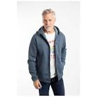 Weird Fish Lockie Full Zip Bonded Fleece - Blue Mirage