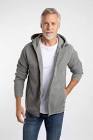 Weird Fish Lockie Full Zip Bonded Fleece - Limestone
