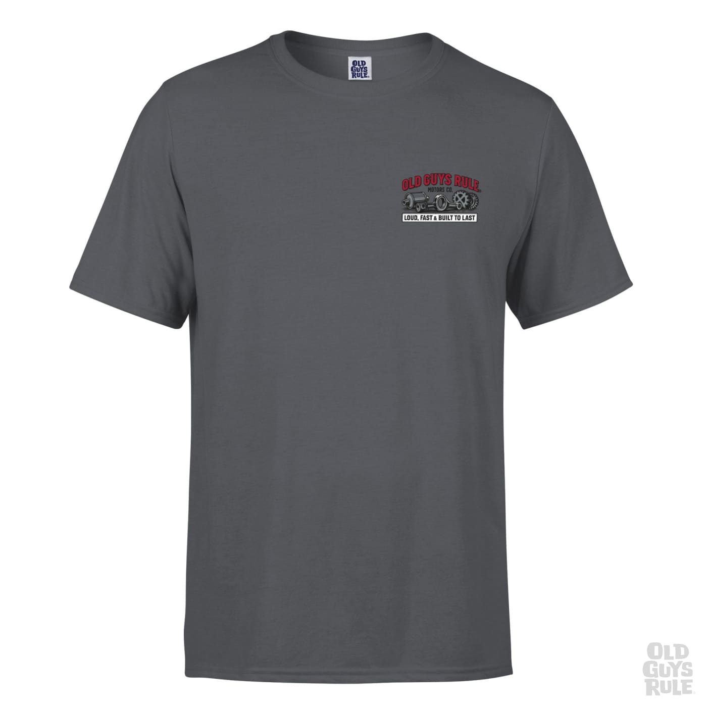 Old Guys Rule 'Old Guys Garage II' T-Shirt - Charcoal