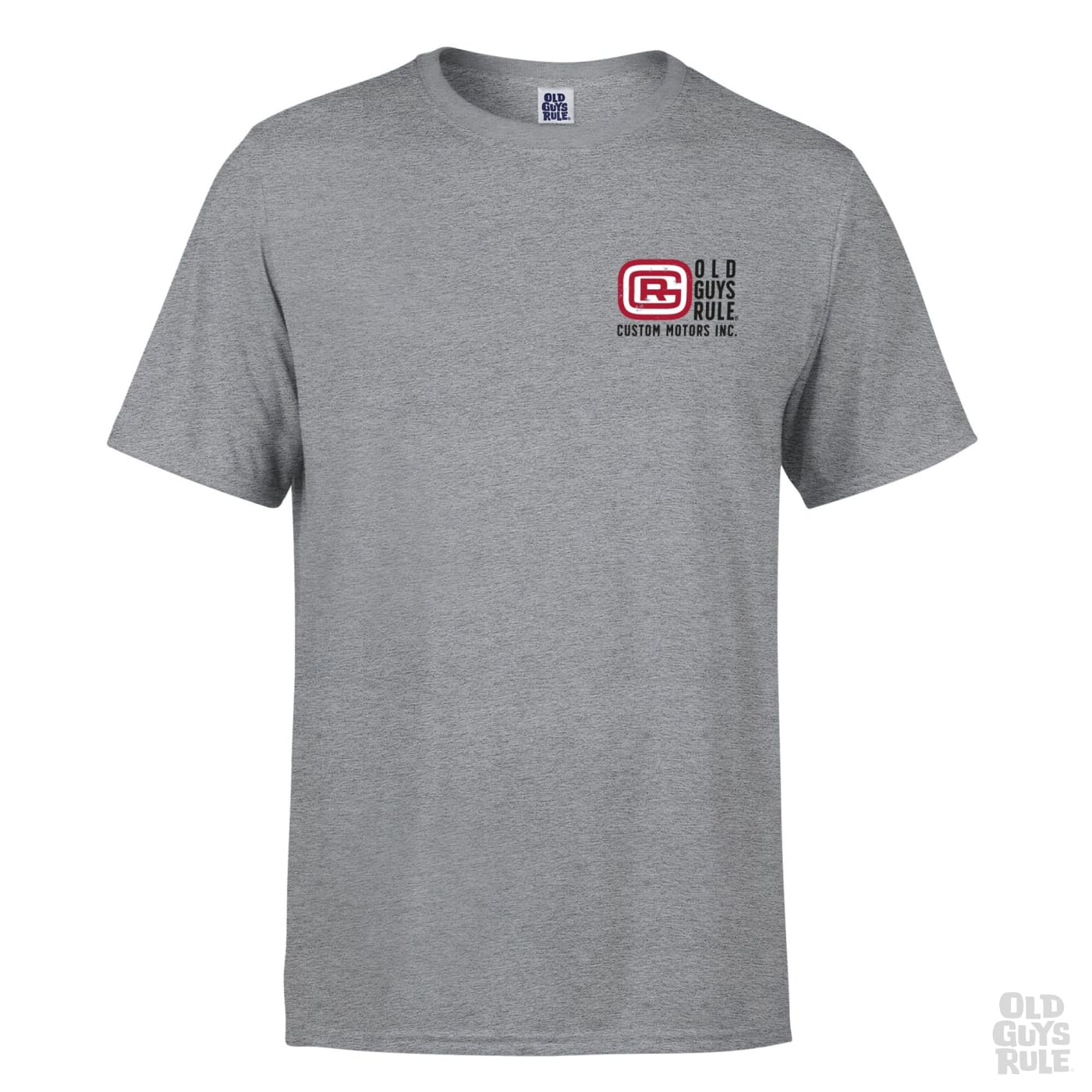 Old Guys Rule 'Old Guys Garage' T-Shirt - Sports Grey