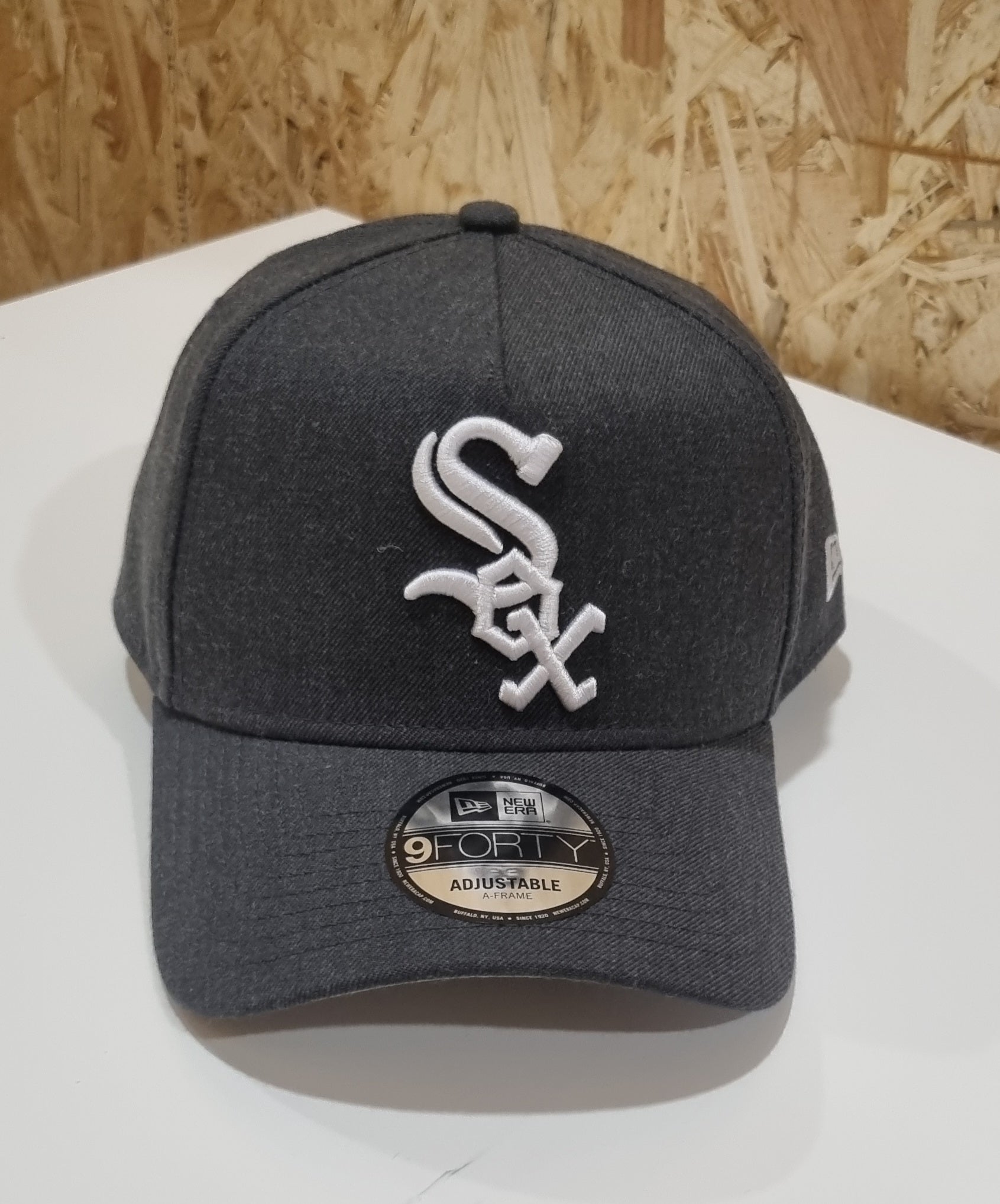 New Era 9FORTY Chicago White Sox Cap - Graphite / White
